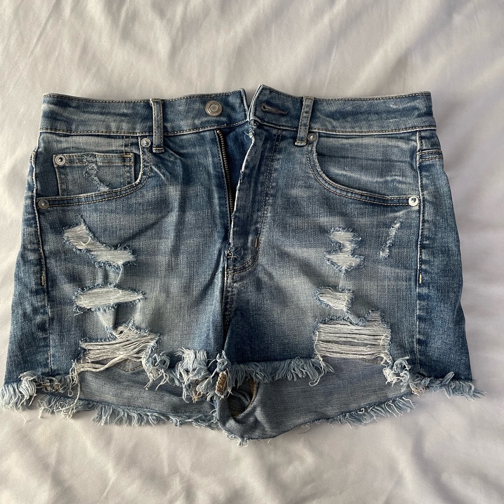 american eagle jean shorts